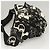 PRADA Bolso de Hombro de Nylon Negro Plata Auténtico 125913 - vista 4
