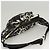 PRADA Bolso de Hombro de Nylon Negro Plata Auténtico 125913 - vista 6