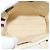 BALLY Crystalia XS Handtasche Canvas 2-Wege Weiß Gold Auth mr1384 Golden - Ansicht 12