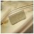 Borsa a Spalla Gancini Salvatore Ferragamo in Tela Beige Oro Auth bs26398 - vista 12