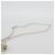 Borsa a spalla mini Matelassé Miu Miu in pelle bianca e oro Auth 115234SM Bianco D'oro - vista 14