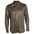 Camicia in lurex a righe nere e dorate Saint Laurent Nero D'oro