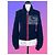 Chanel CC Apres Ski Teddy Bomberjacke 34 FR Marineblau - Ansicht 6