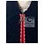 Chanel CC Apres Ski Teddy Bomberjacke 34 FR Marineblau - Ansicht 7