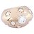 Autre Marque Anello bombato in oro rosa e diamanti. - vista 2