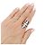 Autre Marque 'Marquise'-Ring aus Gelbgold, Diamanten, Emaille. - view 6