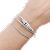 Bracciale Boucheron 'Jack de Boucheron' in oro bianco, diamanti. - vista 8