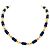 Collana Lalaounis, oro giallo, sodaliti.