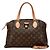 Louis Vuitton RIVOLI MM Monogram 2-Wege-Tasche Braun