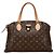 Louis Vuitton RIVOLI MM Monogram 2-Wege-Tasche Braun - Ansicht 2