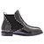 Stivaletti Alaïa in pelle nera con borchie Nero - vista 2