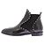 Stivaletti Alaïa in pelle nera con borchie Nero - vista 3