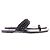 Jimmy Choo Sandali neri "Amoure" Nero - vista 2