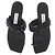 Jimmy Choo Sandali neri "Amoure" Nero - vista 6