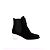 Botines Alaïa de terciopelo negro con tacón transparente - vista 2