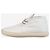 Fausto Santini Zapatos de cuero blanco con cordones - talla EU 39