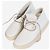 Fausto Santini Zapatos de cuero blanco con cordones - talla EU 39 - vista 5
