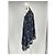 Vestido midi de seda estampado azul marino Iro - vista 3
