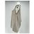 Top de seda gris Vince - vista 4