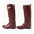 Hermès Hermes Kelly Metall Springstiefel Braun 35 - Ansicht 4