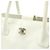 Chanel Executive Line Leder Tote Bag Weiß - Ansicht 9