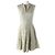 Burberry Spitzenkleid ohne Ärmel hellbeige