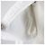 Chaqueta de mezclilla recortada con botones COCO de algodón Chanel con camelia en relieve Blanco - vista 5