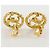 Orecchini Chanel Coco placcati in oro D'oro - vista 4
