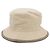 Hut aus Leinen von Hermès Braun Beige - Ansicht 2
