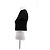 Autre Marque Crop top nero a maniche corte - vista 4