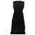 Prada Abito nero con tasche con zip