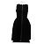 Abito Alaïa in lana nero e marrone