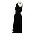 Abito Alaïa in lana nero e marrone - vista 4