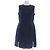 Vestido Dior azul marino de algodón talla 42