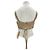 Autre Marque BANANHOT Mesh Crop Top braun mit Pailletten - Ansicht 2