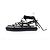 Autre Marque Sandali gladiatore in pelle nera Nero - vista 3