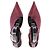 Autre Marque Rote Leder Slingbacks - Ansicht 7