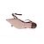 Autre Marque Rote Leder Slingbacks - Ansicht 8