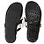 Autre Marque Mule "Medusa Strap" nere e bianche Nero - vista 7