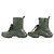 Stivali da pioggia Monogram Arclight Louis Vuitton Khaki Verde Cachi - vista 2
