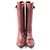 Hermès Hermes Kelly Leder Springstiefel rot 37 Lila - Ansicht 3