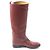 Hermès Hermes Kelly Leder Springstiefel rot 37 Lila - Ansicht 5