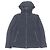 & Other Stories Polyester Check Pattern Blouson Parker Navy M Blue Navy blue