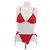 Autre Marque Bikini rojo de 2 piezas Roja