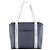 Chanel Nylon Logo Tote Bag Braun Grau