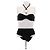 Autre Marque Bikini negro de 2 piezas