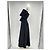 Dagmar Schwarzes Satin-Kleid - vista 4
