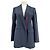Blazer Sportmax blu navy con righe rosse e bianche