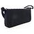Borsa a spalla in cotone Chanel Choco Bar Ice Cube Nero - vista 3