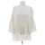 Blusa in seta Givenchy Ecru Cachi  - vista 1